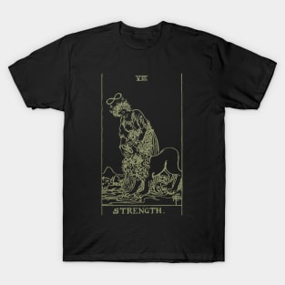 Golden Tarot - Strength T-Shirt